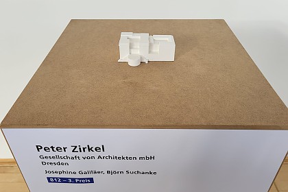 ... and the model of the 3rd winner Peter Zirkel Architects
