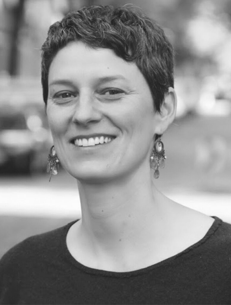 Portrait of children's book illustrator Nele Palmtag